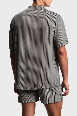 Emporio Armani Erkek Gömlek Em005144 Af20445 F1039 Siyah-bej Siyah-bej