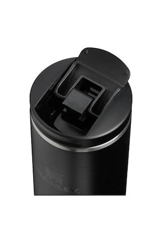 Stanley The Transit Fliptop Mug 0.47l Klasik Termos 10-13062-011 Siyah