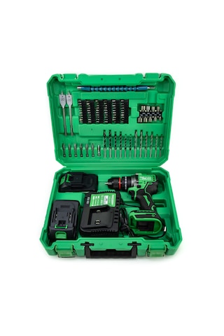 Dawreek 10MM 36V Kömürsüz Akülü Vidalama - Yeşil