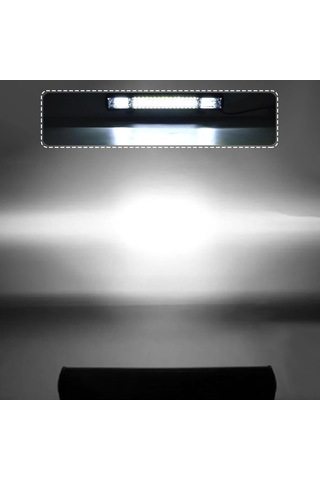 Cree Led Beyaz Turuncu 81 Cm Led Flaş Çakar Projektör Işık Çubuğu 5 Mod Off Road Spot Sel Kombo Delici Yayıcı Çalışma Lambası Pod Araç Kaput Tampon Ta