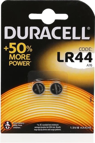 Duracell LR44 AG13 1.5V Alkalin Pil 2'li