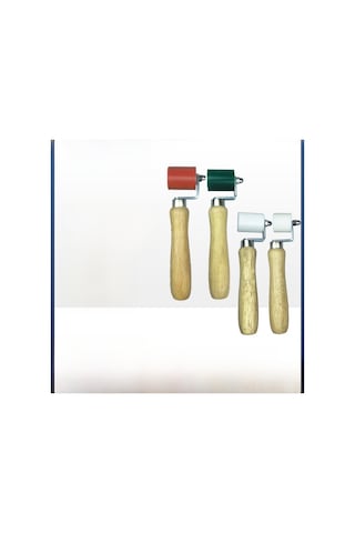 Xiyyadms 40mm Geniş Kırmızı Silikon Baskı Rulmanı - Su Geçirmez Membranlar İçin Isı Dayanıklı Kaynak Aleti Parçası