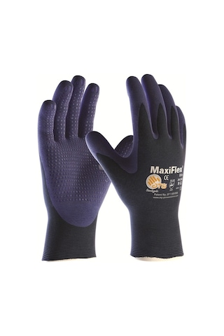 Atg Maxiflex Elite 34-244 Avuç Kaplamalı Örgü Bilekli Eldiven