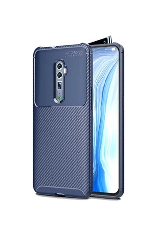 Oppo Reno 10X Zoom Kilif Karbon Silikon Case 361625762