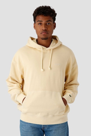 Red Tab Sweats Hoodıe Yellow Plum Fp S Krem