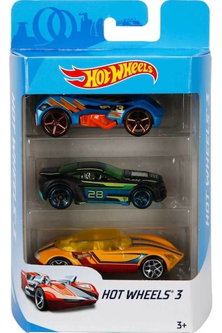 Hotwheels 3 Lü Üçlü Araba K5904