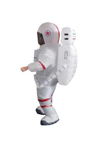 Lıcorıce Yetişkin Astronot Şişme Giyim Sahne Gösterisi Parti Kostümleri