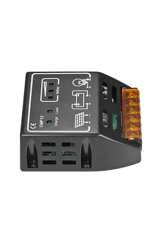 Pazly 10a 12v/24v Otomatik Solar Şarj Kontrol Cihazı - Pwm Teknolojili Güneş Paneli Regülatörü