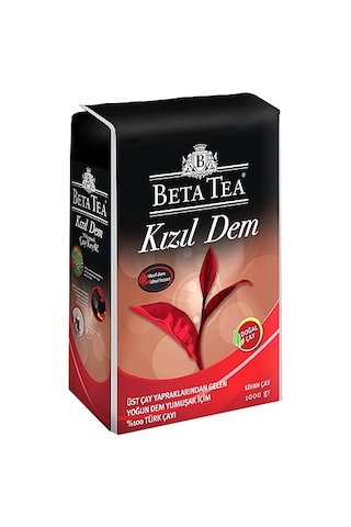 Beta Tea Kızıl Dem Siyah Dökme Çay 4 x 1 KG