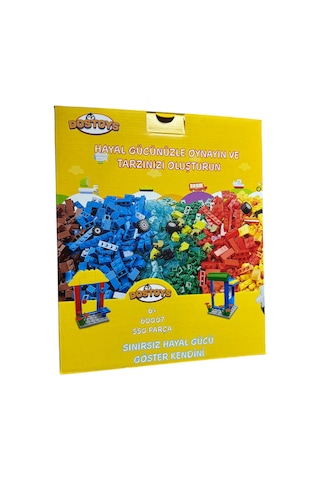 Dostoys 550 Parça Modüler Yapı Seti