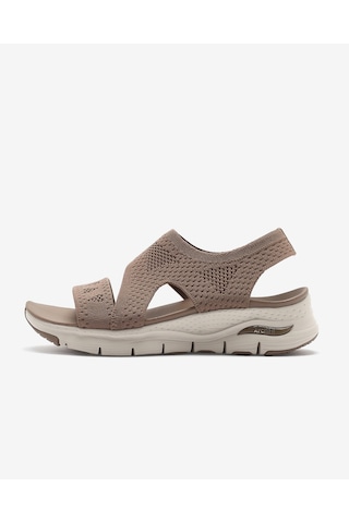 Skechers Arch Fit - Brightest Day Kadın Kahverengi Sandalet 119458 Moc Kahverengi