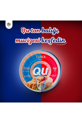 Qu Acılı Ton Balığı 3 x 160 G + Qu Sade Ton Balığı 3 x 160 G