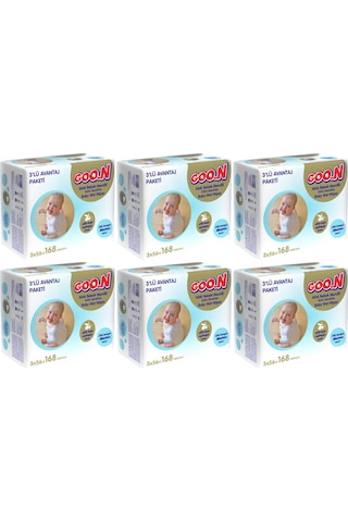 Goon Sensitive Hassas Ciltler Için Islak Havlu Mendil 18 X 56'Lı