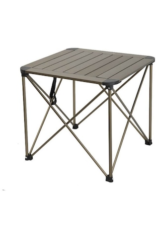 Campout Alüminyum Katlanır Kamp Masası Gri