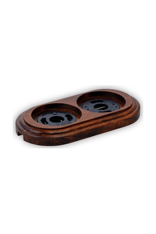 Retrika Çift Priz Ve Anahtarlar İçin Retro Çerçeve 323190033