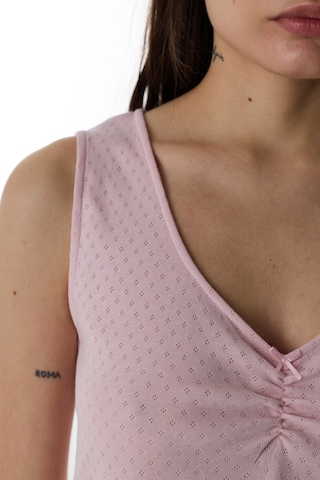 Penti Pembe Blossom Pamuklu Pointel Atlet Pijama Üstü