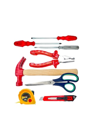 PROXTECH 8 Pcs Her Evde Olması Gereken El Aleti Kiti