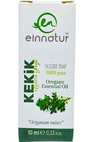 Einnatur Kekik Uçucu Yağı % 100 Saf Origanum Onites Essential Oil Karvakrol 10 ML