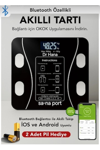 Dr. Hana Dijital Tartı Baskül