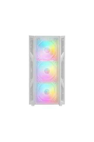 Rampage Humble Mesh Beyaz 4x120 Rgb Fan 650w 80+ Oyuncu Gamıng Kasa