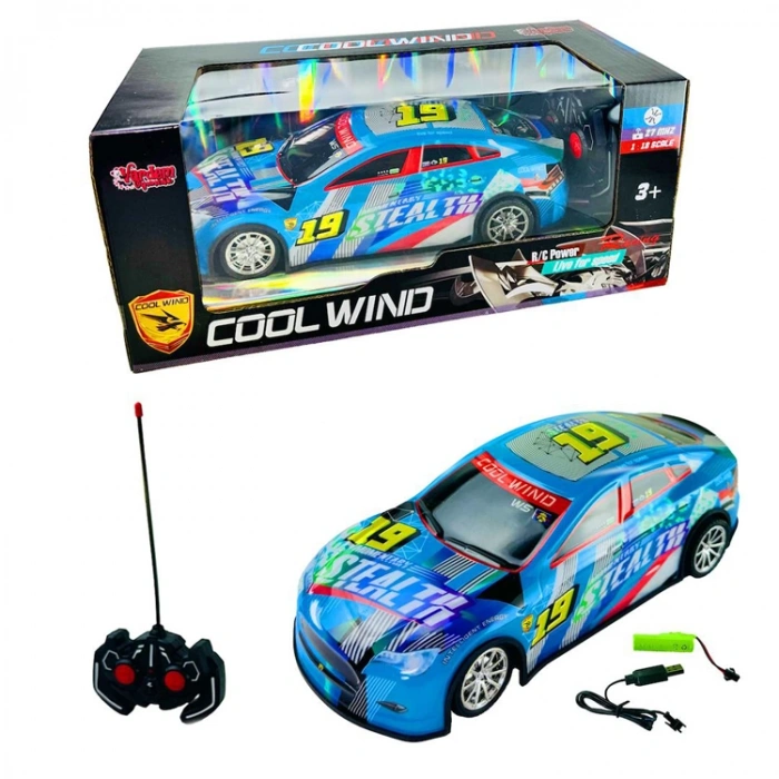 Xlx-698-19-25-56 Kumandalı Cool Wind Şarjlı Araba 24 Cm