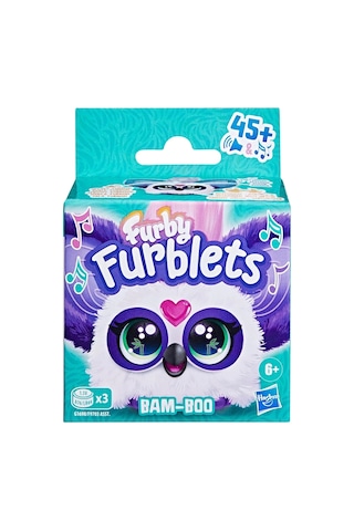 Furby Furblets Bam-boo Elektronik Mini Peluş 45+ Sesli 6+ Yaş Çok Renkli