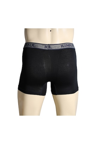 Kenn Paul S- 6xl Siyah Düz Pamuklu Lüks Boxer Büyük Beden Yumuşak Kumaş Çok Renkli