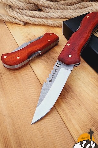 Paduk Sap Kamp Çakısı Outdoor Piknik Çakısı Bahçe Çakısı Çkw-473 Çok Renkli