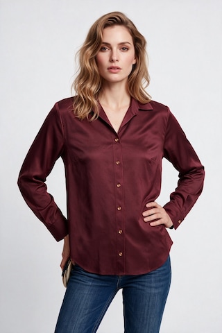 Gömlek Ekol 27kekl01051 Bordo