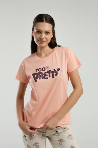 Rolypoly Kadın Turuncu Pijama Takımı Rp3585-s-v1 Turuncu