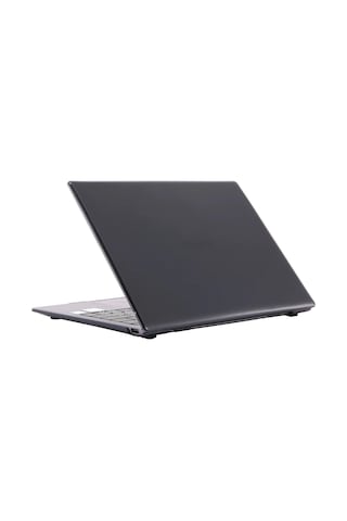 Huawei Uyumlu Kılıf Matebook D14 Kılıf 2019-2020-2021-2022 Yılı İle Parlak Kristal İz Yapmaz Siyah