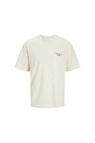 Jack & Jones Jorbılly Spınnova Tee Ss Bej Erkek Kısa Kol T-shirt 000000000101961688 Bej