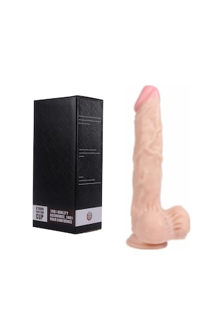 Hızlı Express Victory Hero 21 Cm Et Dokusu Süper Realistik Penis Doğal Dildo