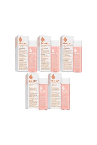 Bio-oil Çatlak Oluşumunu Önleyici Cilt Bakım Yağı 125ml-5 Li Set
