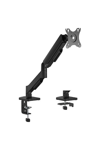 Voltix Monitör Tutucu 17" - 32" Ekranlar İçin 9kg Taşıyabilir, Lcd Led Amortisörlü Vesa Monitör Tutucu A.Ağaç