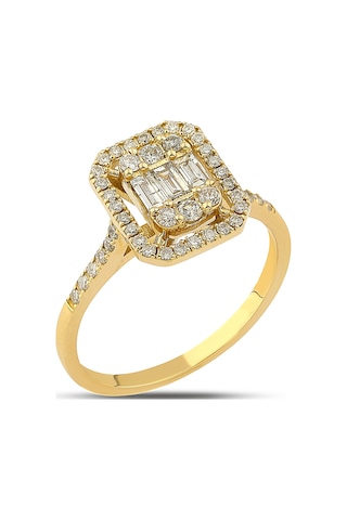 0.44 Ct Baget Pırlanta