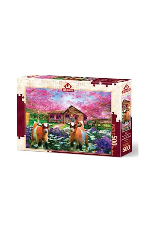 Art Puzzle 500 Parça Bahar Gelince Puzzle