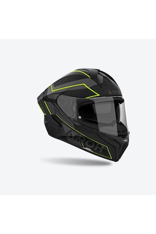 Airoh Matryx Sentınel Sarı Mat Motosiklet Kaskı Sarı