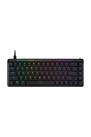 Asus Rog Falchıon Ace Hfx Rog Hfx Manyetik Switch Kablolu Rgb Türkçe Q Siyah Mekanik Gaming Klavye