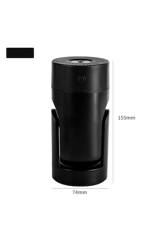 Akıllı Sabit Nem Otomatik Sallamalı Kafa Nemlendirici-siyah