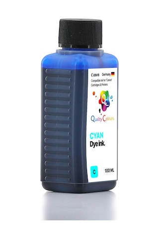 Qc Canon Pixma Ts4150i Uyumlu - 100ml C Cyan Mavi