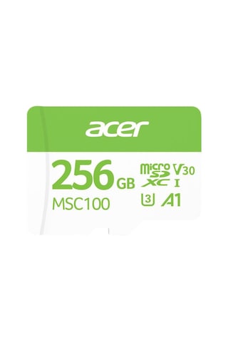 Acer Msc100 256gb Microsd U3 V30 A1 Aksiyon Kamera & Güvenlik Kamerası Uyumlu