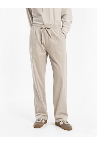 LOFT Straight Fit Kadın Pantolon Light Beige