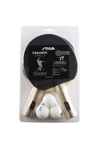 Delux Serisi Eğlence Rekreasyon Aktif 1210-5518-01 Set Sway-hobby Masa Tenis Raket Seti