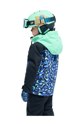Quıksılver Quiksilver Lıttle Mıssıon Kıds Jk Çocuk Renkli Snowboard Ceketi Ggq6 Çok Renkli