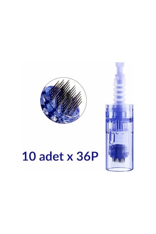 ADANİL DR. PEN 36 PİN DERMAPEN İĞNESİ ORİJİNAL DERMAPEN İĞNE KARTUŞU SOKETLİ 10 ADET