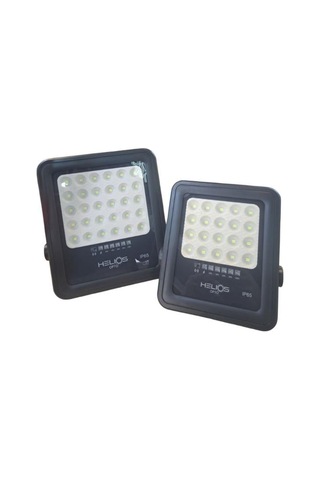 Helıos Hs-3874 100w Solar Led Projektör 6500k Beyaz Işık, Güneş Enerjili, Su Geçirmez