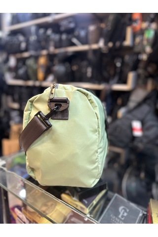 Bagslab Yeşil Su Geçirmez Kumaş Seyahat Spor Çantası-1010 Yeşil