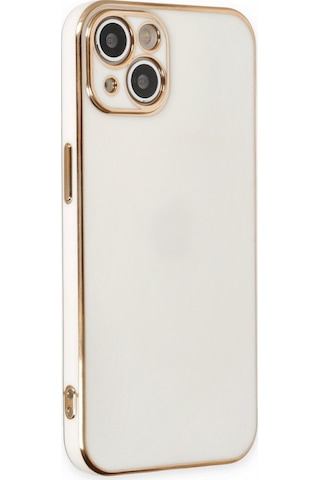 İphone 13 Kılıf Luxury Seri Kamera Korumalı Silikon Kapak