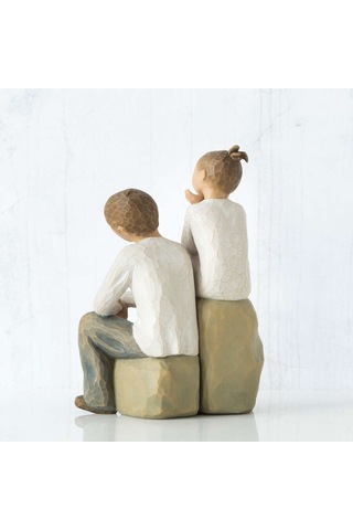 Willow Tree Brother And Sister Erkek Ve Kız Kardeş Biblo